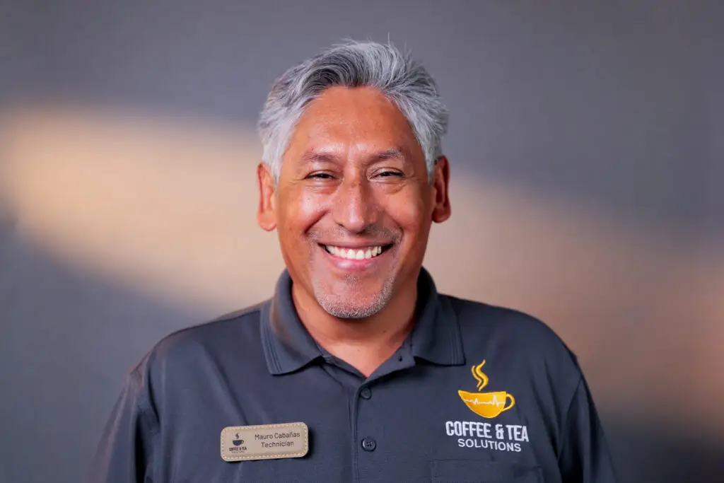 Mauro Cabanas, commercial coffee and tea equipment technician at Coffee & Tea Solutions
