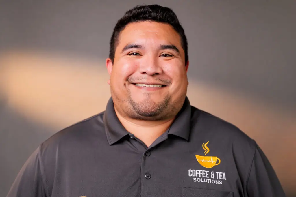 Nef Garcia, commercial coffee and tea equipment technician at Coffee & Tea Solutions